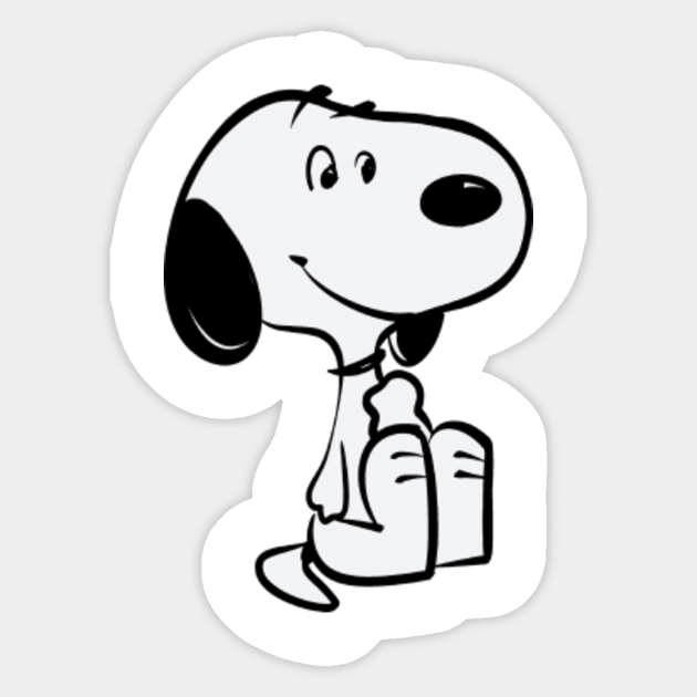 Snoopy Dog Sticker TeePublic